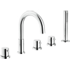Royal Plaza Seto Robinet baignoire sur gorge 5 trous chrome SW156842 Royal Plaza Seto Robinet baignoire sur gorge 5 trous chrome SW156842