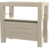 Wavedesign San remo wastafelonderkast 90x45cm white wash SW98572 Wavedesign San remo wastafelonderkast 90x45cm white wash SW98572
