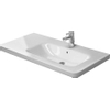 Duravit Durastyle wastafel 100x48cm kom re. 1 kraangat wit SW54169 Duravit Durastyle wastafel 100x48cm kom re. 1 kraangat wit SW54169