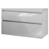 Bruynzeel Passo/Pinto Onderbouwkast 100x56.8x46cm glans wit GA12406 Bruynzeel Passo/Pinto Onderbouwkast 100x56.8x46cm glans wit GA12406