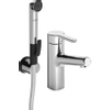 Hansa Designo wastafelkraan met separate handdouche chroom SW204355 Hansa Designo wastafelkraan met separate handdouche chroom SW204355
