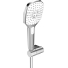 Hansa Activejet style badset - 10.8cm - 3 standen - met wandhouder - slang 150cm - chroom SW204325