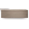 LoooX Wood collection Base Block 100x30x40cm 1 lade eiken old grey SW158732 LoooX Wood collection Base Block 100x30x40cm 1 lade eiken old grey SW158732