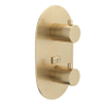 Royal Plaza Malum one Robinet de douche encastrable thermostatique 2 voies Bronze SW156663 Royal Plaza Malum one Robinet de douche encastrable thermostatique 2 voies Bronze SW156663