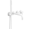 Royal Plaza Seto afdekset inbouw badkraan met uitloop mat wit SW156774 Royal Plaza Seto afdekset inbouw badkraan met uitloop mat wit SW156774