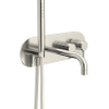 Royal Plaza Seto afdekset inbouw badkraan met uitloop brushed SW156703 Royal Plaza Seto afdekset inbouw badkraan met uitloop brushed SW156703