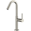 Royal Plaza Seto Robinet de lavabo avec bec rehaussé brossé SW156761 Royal Plaza Seto Robinet de lavabo avec bec rehaussé brossé SW156761