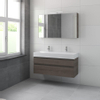 Bruynzeel Roma badmeubelset 120x60.5x46cm met spiegelkast orlando eiken SW229401 Bruynzeel Roma badmeubelset 120x60.5x46cm met spiegelkast orlando eiken SW229401