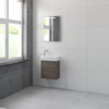 Bruynzeel Doro Fonteinmeubelset 50x61x25cm met spiegel orlando eiken SW229472 Bruynzeel Doro Fonteinmeubelset 50x61x25cm met spiegel orlando eiken SW229472