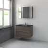 Bruynzeel Miko badmeubelset 91x66.5x51cm met spiegelkast orlando eiken SW229249 Bruynzeel Miko badmeubelset 91x66.5x51cm met spiegelkast orlando eiken SW229249