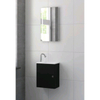 Bruynzeel Pocco Fonteinmeubelset 41x50x22cm met spiegel zijde zwart SW229386 Bruynzeel Pocco Fonteinmeubelset 41x50x22cm met spiegel zijde zwart SW229386