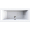 Royal plaza Romano duo bad flat 180x80cm wit SW242461 Royal plaza Romano duo bad flat 180x80cm wit SW242461