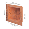 Schluter niche encastrée 305x305mm SW241622