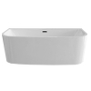 Royal Plaza Tarde Baignoire semi-îlot avec tablier 180x80cm Blanc SW242319 Royal Plaza Tarde Baignoire semi-îlot avec tablier 180x80cm Blanc SW242319
