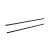 Royal plaza Merlot poignées pour meuble bas 120cm a2pcs carré noir mat SW395528