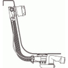 Wisa Badafvoer-Inloopcombinatie 97,5 Cm. Glanschroom SW48805 Wisa Badafvoer-Inloopcombinatie 97,5 Cm. Glanschroom SW48805