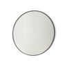 Royal plaza Merlot spiegel rond 100 cm. mat zwart SW395574 Royal plaza Merlot spiegel rond 100 cm. mat zwart SW395574