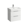 Laufen Base wastafelonderkast 58,5x39 donker iep SW258809 Laufen Base wastafelonderkast 58,5x39 donker iep SW258809