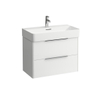 Laufen Base wastafelonderkast 73,5x39 donker iep SW258819 Laufen Base wastafelonderkast 73,5x39 donker iep SW258819