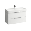 Laufen Base wastafelonderkast 93x39 licht iep SW258823 Laufen Base wastafelonderkast 93x39 licht iep SW258823