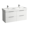 Laufen Base wastafelonderkast 116x44 donker iep SW258757 Laufen Base wastafelonderkast 116x44 donker iep SW258757