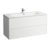 Laufen Pro s meubelset 120x61cm 2 kraangaten mat wit SW226209 Laufen Pro s meubelset 120x61cm 2 kraangaten mat wit SW226209