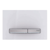 Geberit Sigma50 bedieningplaat met dualflush frontbediening voor toilet 24.6x16.4cm wit SW259166 Geberit Sigma50 bedieningplaat met dualflush frontbediening voor toilet 24.6x16.4cm wit SW259166