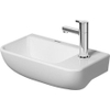 Duravit Starck Me fontein 1 kraangat rechts 40x22cm mat wit SW297032 Duravit Starck Me fontein 1 kraangat rechts 40x22cm mat wit SW297032