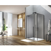Royal plaza Guard draaideur 2x vast paneel 140x200 li/re matzw-grijs SW395131 Royal plaza Guard draaideur 2x vast paneel 140x200 li/re matzw-grijs SW395131