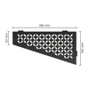 Schluter Shelf Accessoires - Structuur-gecoat donker antraciet SW296609