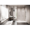 Novellini Kuadra Paroi de douche à l'italienne - 87-90x200cm - blanc mat SW296976