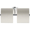 Duravit Starck T dubbele closetrolhouder 25,5x7,6x5cm chroom 0099381000 SW297077 Duravit Starck T dubbele closetrolhouder 25,5x7,6x5cm chroom 0099381000 SW297077