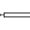 Duravit Starck t handdoekhouder 2-lids mat zwart SW297086 Duravit Starck t handdoekhouder 2-lids mat zwart SW297086