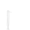 Hansgrohe Metropol Pièce de finition pour mitigeur de baignoire sur pied montage au sol avec inverseur avec tête bec fixe 23,5cm blanc mat SW297559 Hansgrohe Metropol Pièce de finition pour mitigeur de baignoire sur pied montage au sol avec inverseur avec tête bec fixe 23,5cm blanc mat SW297559