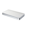 Geesa Frame Collection planchet 21x2.5x10.8cm wit/chroom Messing SW334350 Geesa Frame Collection planchet 21x2.5x10.8cm wit/chroom Messing SW334350