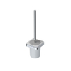 Geesa Frame Collection toiletborstel 10.8x38.5x10.8cm met houder wit/chroom Messing SW334326 Geesa Frame Collection toiletborstel 10.8x38.5x10.8cm met houder wit/chroom Messing SW334326