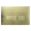 Royal plaza Cabo bedieningsplaat knop rechthoekig mat goud SW395348