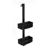 Royal plaza Humano dubbele douchekorf mat zwart SW395010 Royal plaza Humano dubbele douchekorf mat zwart SW395010