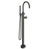 vtwonen Flame Robinet baignoire sur pied avec poignée industrielle black steel SW374187 vtwonen Flame Robinet baignoire sur pied avec poignée industrielle black steel SW374187