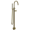 Royal Plaza Rosa badkraan vrijstaand met kruisgreep bronze SW374162 Royal Plaza Rosa badkraan vrijstaand met kruisgreep bronze SW374162