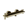 Royal Plaza Rosa douchethermostaat met kruisgreep bronze SW374242 Royal Plaza Rosa douchethermostaat met kruisgreep bronze SW374242