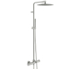 Vtwonen baden Flame showerset thermostatisch met industriele greep brushed SW374132 Vtwonen baden Flame showerset thermostatisch met industriele greep brushed SW374132