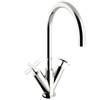 vtwonen Cross Robinet de lavabo 2 poignées croix Chrome SW374137 vtwonen Cross Robinet de lavabo 2 poignées croix Chrome SW374137