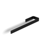 Royal plaza Humano porte-serviettes de meuble 33cm noir mat SW395376