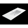 Royal plaza Veille meubelwastafel 101x46,5cm overloop 1 kraangat wit SW395373 Royal plaza Veille meubelwastafel 101x46,5cm overloop 1 kraangat wit SW395373