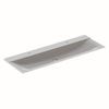 Geberit Xeno2 meubelwastafel 2 kraangaten zonder overloop 140x48x15cm wit 500277001 SW417236 Geberit Xeno2 meubelwastafel 2 kraangaten zonder overloop 140x48x15cm wit 500277001 SW417236