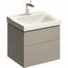 Geberit Xeno2 wastafelonderkast 2 laden 58x53cm greige SW417740 Geberit Xeno2 wastafelonderkast 2 laden 58x53cm greige SW417740
