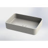 Royal plaza Lement opzetwastafel afgerond 56,5x37,5x13 mat wit SW395233 Royal plaza Lement opzetwastafel afgerond 56,5x37,5x13 mat wit SW395233