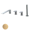 Royal Plaza Thetis Robinet baignoire 4 trous Doré mat SW396086 Royal Plaza Thetis Robinet baignoire 4 trous Doré mat SW396086