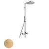 Royal plaza Thetis regendoucheset met thermostaatkraan inclusief hoofddouche en handdouche mat goud SW396065 Royal plaza Thetis regendoucheset met thermostaatkraan inclusief hoofddouche en handdouche mat goud SW396065